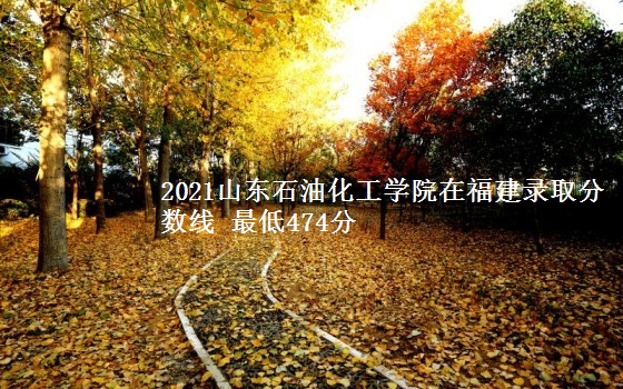 2021山东石油化工学院在福建录取分数线 最低474分